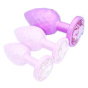 MyPlayToys Plug Ikonik Diamond L 8 x 4 cm Rose